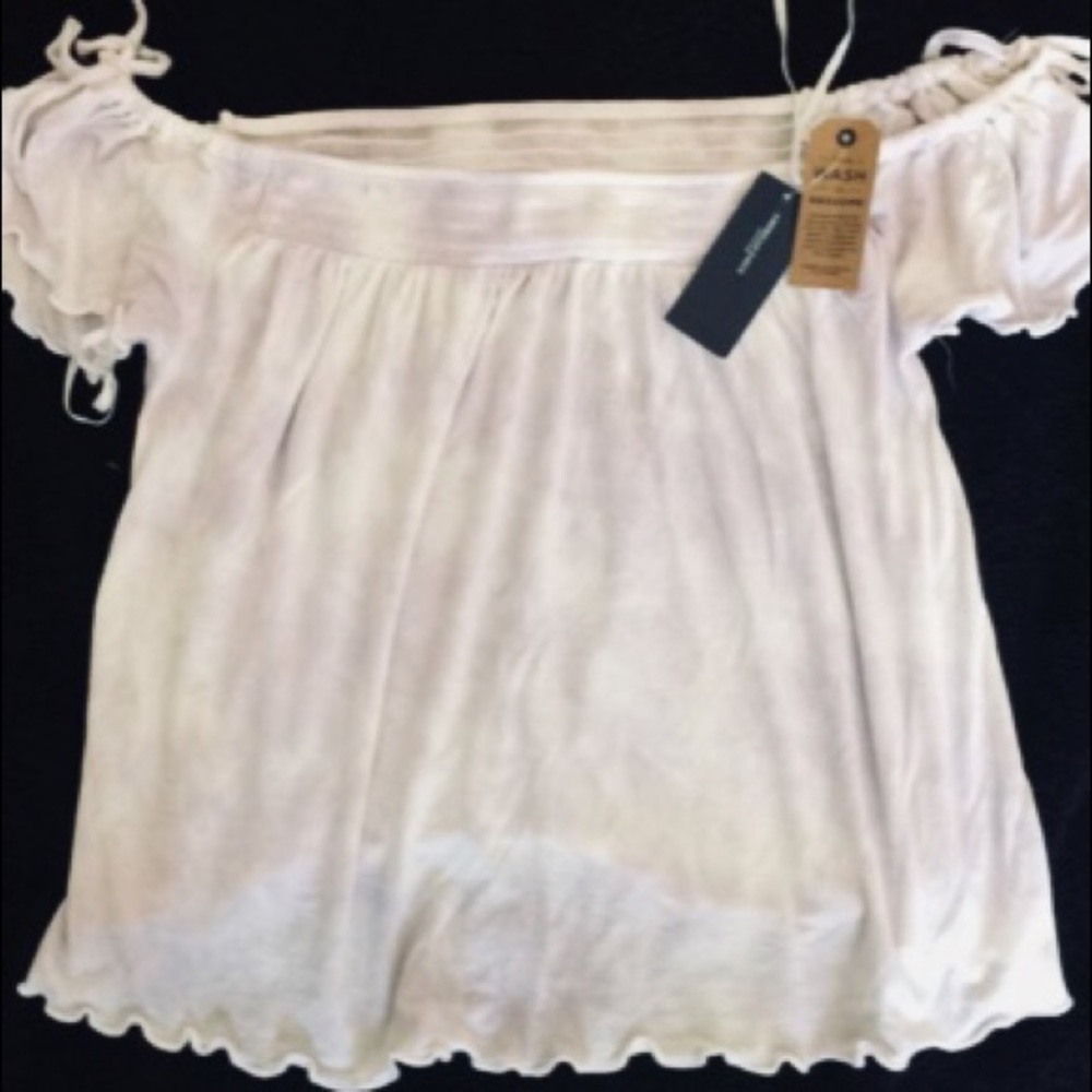 American eagle soft and sexy off the shoulder top